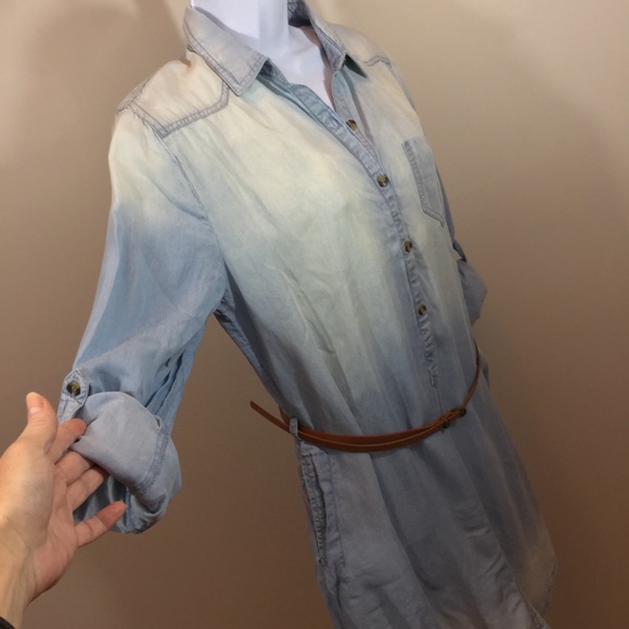 NWT Fabulous Tencel Dress with Belt - Picture 3 of 5